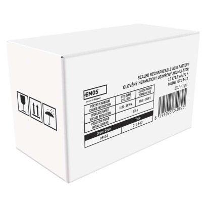 Bezúdržbový olovený akumulátor 12 V/1,3 Ah, faston 4,7 mm