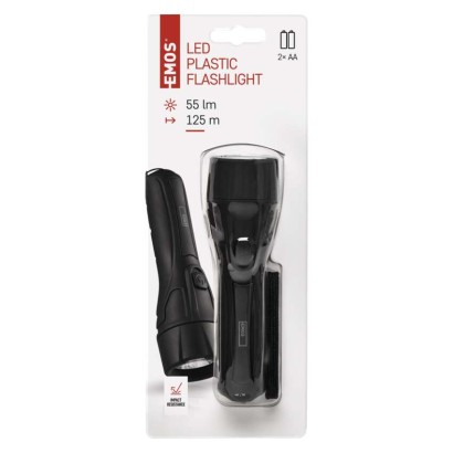 LED rokas lukturis P3210, 55 lm, 2x AA