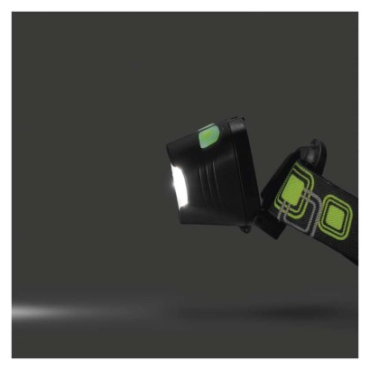 COB LED + LED čelovka P3536, 220 lm, 100 m, 3x AAA