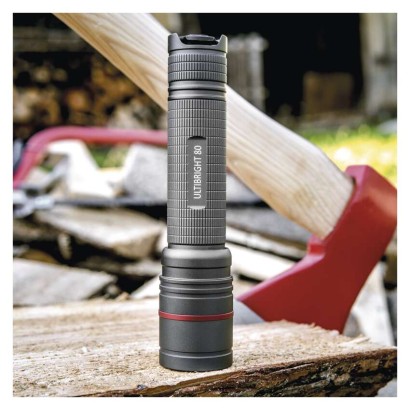 Latarka metalowa CREE LED Ultibright 80, 600lm, ładowalna