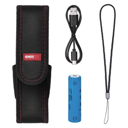 Latarka metalowa CREE LED Ultibright 80, 600lm, ładowalna