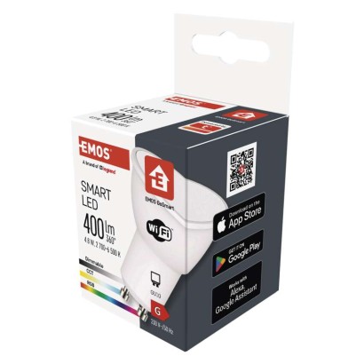 LED pirn GoSmart MR16 / GU10 / 4,8 W (35 W) / 400 lm / RGB / hämardatav / WiFi