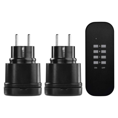 Nuotoliniu būdu valdomi lizdai IP44 