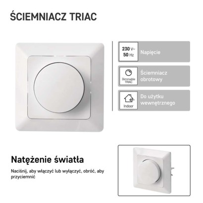 Ściemniacz triakowy do ściemnialnych LED