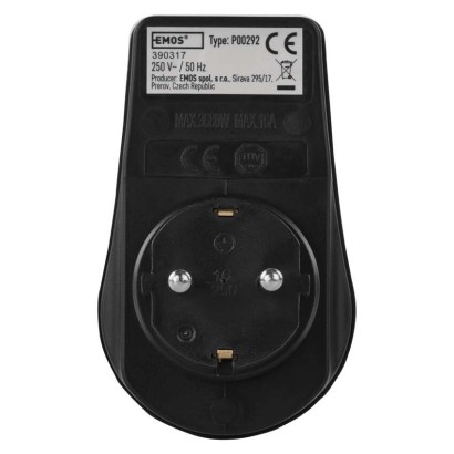 EMOS Kapcsolható aljzat IP44 