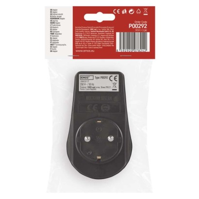 EMOS Kapcsolható aljzat IP44 