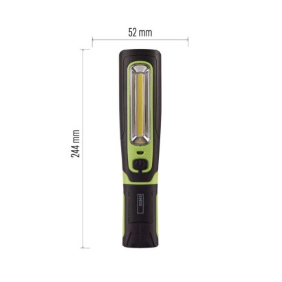 CREE LED + COB LED nabíj. svietidlo P4532, 470 lm, 1800 mAh
