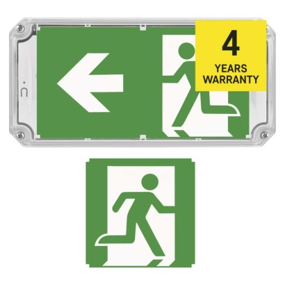 EMOS LED vészvilágító lámpatest NESSI 3W 3 óra IP66