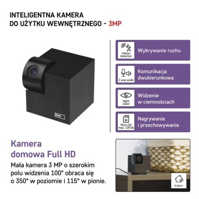 GoSmart Kamera obrotowa IP-110 CUBE z WiFi