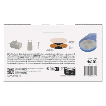 Pet Care ūdens strūklaka, 2,6 l, pelēka