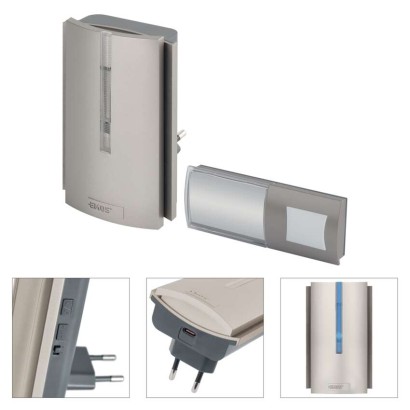 Domovní bezdrátový zvonek P5760N do zásuvky, s možností prodloužení signálu