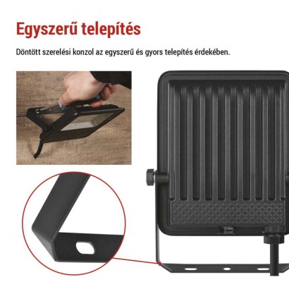 VISIO LED reflektor 30W természetes fehér