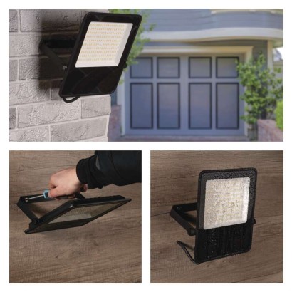 Naświetlacz LED VISIO 100 W czarny neutralna biel