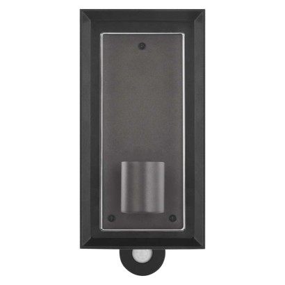 Vrtna stenska svetilka MALVA s PIR senzorjem,  13 x 12,5 x 28 cm, 1 x E27, 15 W