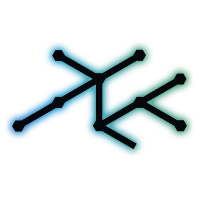 GoSmart LED svítidlo Lines černé, 9 dílů, 34 W, RGBIC stmívatelné, WiFi