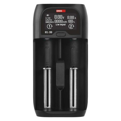 EMOS elemtöltő li-ion BCL-20D