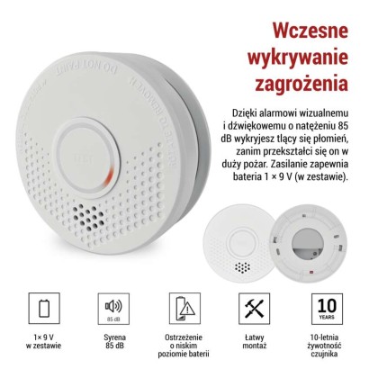 Detektor dymu TSS910A