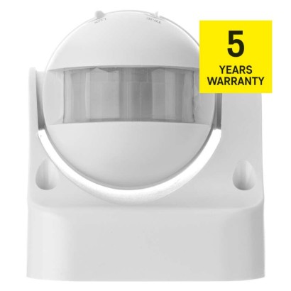 PIR senzor (pohybové čidlo) IP44 1200W, biely