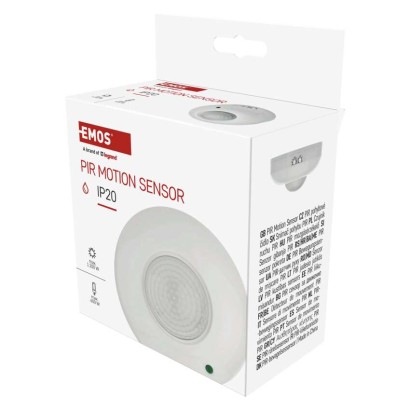 EMOS Mozgásérzékelő (PIR) IP20 1200W