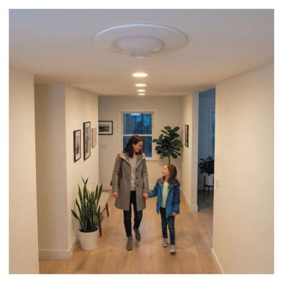 Mikroviļņu sensors (kustības sensors) IP20 1200W, balts