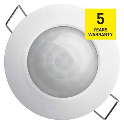 Czujnik ruchu PIR IP20 1200W biały