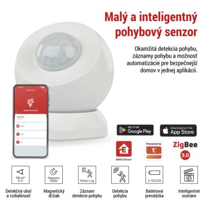 GoSmart PIR senzor (snímač pohybu) IP20, ZigBee