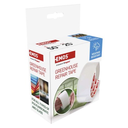 Javító ragasztószalag polikarbonáthoz és üveghez, 25 m × 50 mm, átlátszó