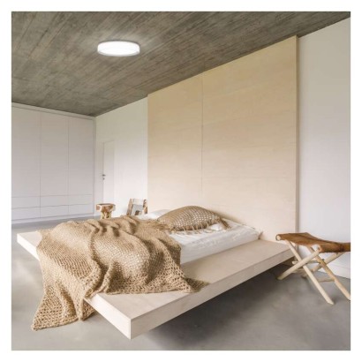 LED-valgusti ILVI 40 cm, 30 W, soe-külm valge, puldiga muudetava valgustugevusega