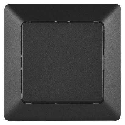 Spiedpogas slēdzis 1/0, antracīta