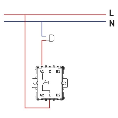 Spiedpogas slēdzis 1/0, antracīta