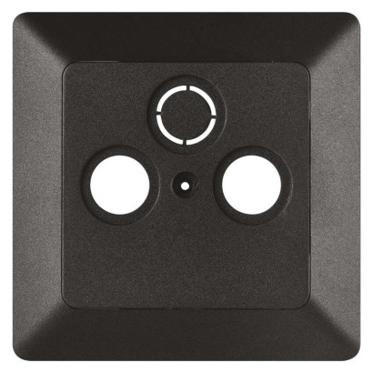 Kryt TV+R+SAT, antracit