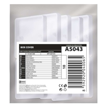 Víčko VLK 80/R, 10 ks