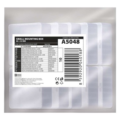 Krabica LK 80x28R/1, 10 ks