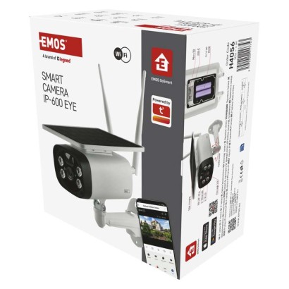 GoSmart Venkovní bateriová kamera IP-600 EYE s WiFi a solárním panelem