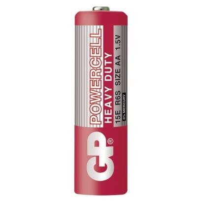 GP Bateria cynkowa POWERCELL AA (R6) 4SH w/Barcode