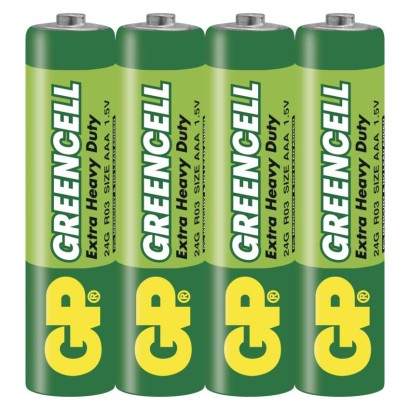 GP Bateria cynkowa GREENCELL AAA (R03) 4 szt.