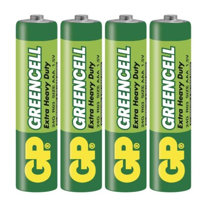 GP Bateria cynkowa GREENCELL AAA (R03) 4 szt.