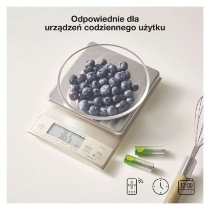 GP Zestaw baterii alkalicznych SUPER AA 12+AAA 12 + mini wiatrak