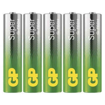 GP Bateria alkaliczna SUPER AAA (LR03) 5 szt.