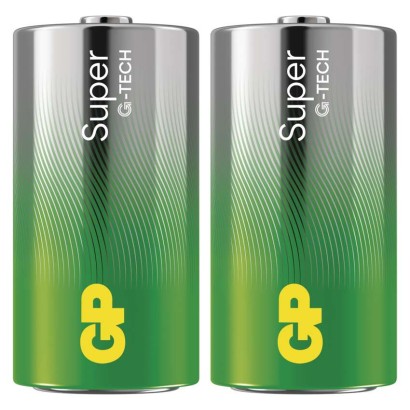 GP Bateria alkaliczna SUPER C (LR14) 2 szt.