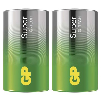 GP Bateria alkaliczna SUPER D (LR20) 2 szt.