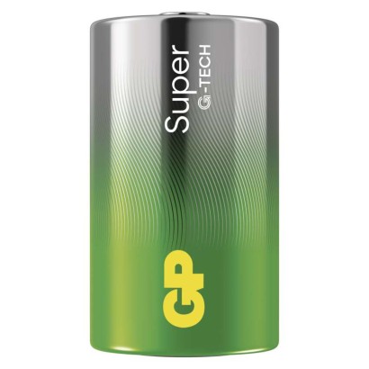 GP Bateria alkaliczna SUPER D (LR20) 2 szt.