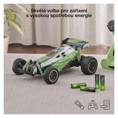 Alkalická baterie GP Ultra Plus 9V (6LR61), 1 ks