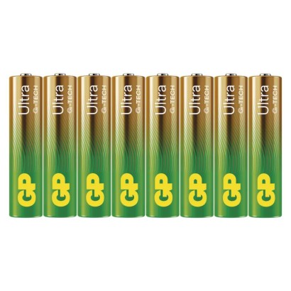 GP Bateria alkaliczna ULTRA AAA (LR03) 8 szt.