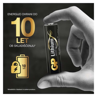 Baterija GP litijeva AA 2 blister