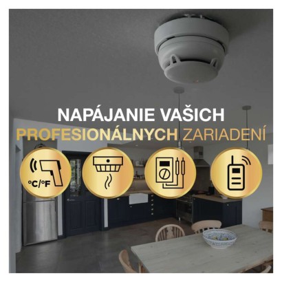 Lítiová batéria GP CR-V9 (9V), 1 ks