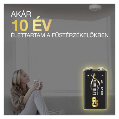 GP Lítium elem CR-V9 1db/bliszter