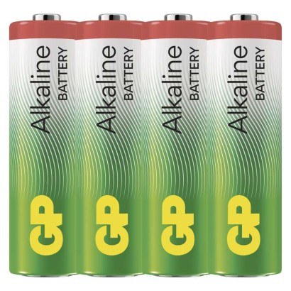 Alkalická batéria GP Alkaline LR6 (AA), 4 ks