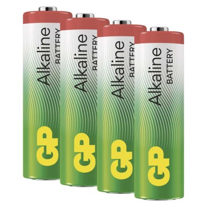 Alkalická batéria GP Alkaline LR6 (AA), 4 ks