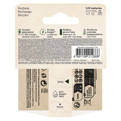 GP Akumulatorek ReCyko 650 AAA (HR03) 2 szt.